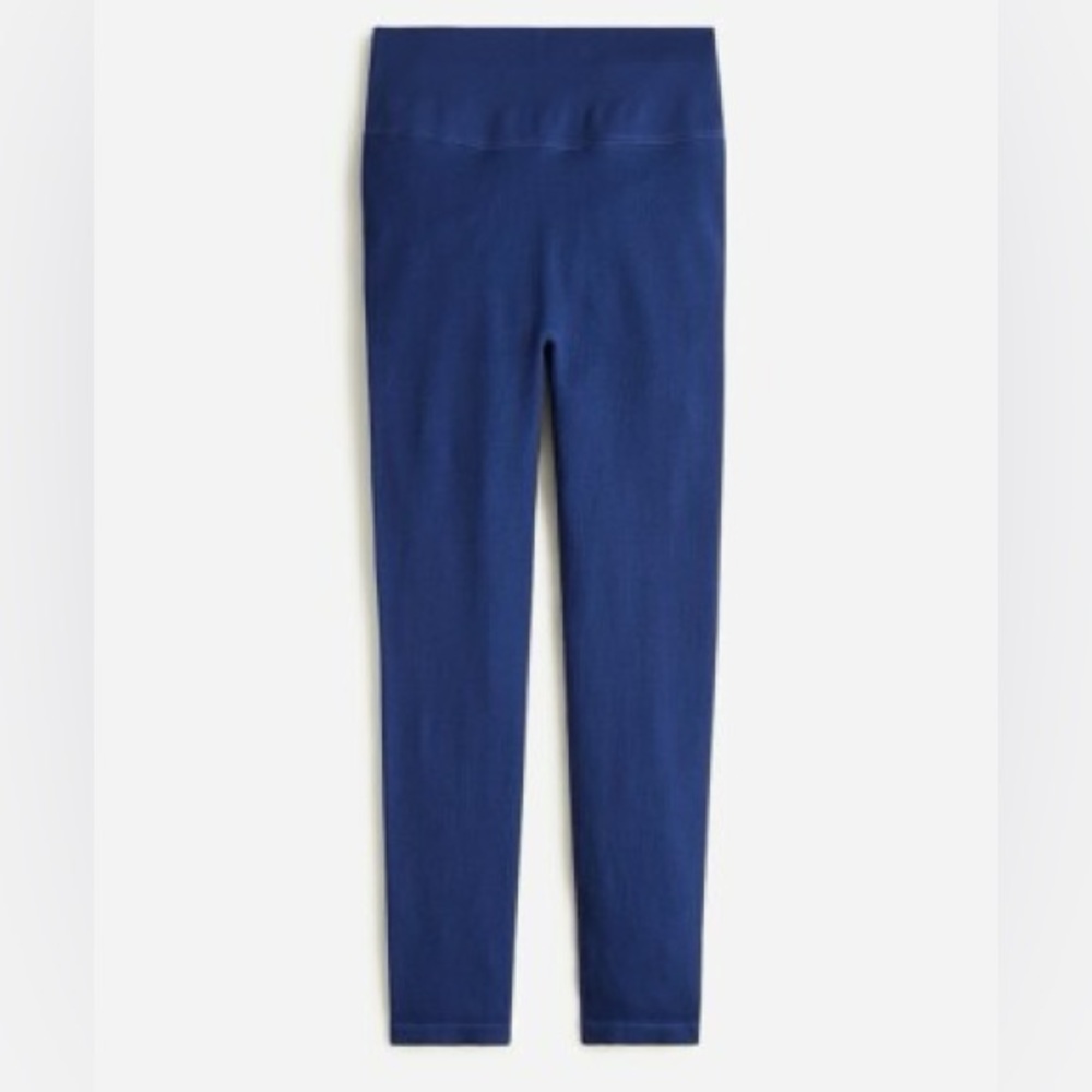 J.Crew SculptStretch high-rise ribbed leggings